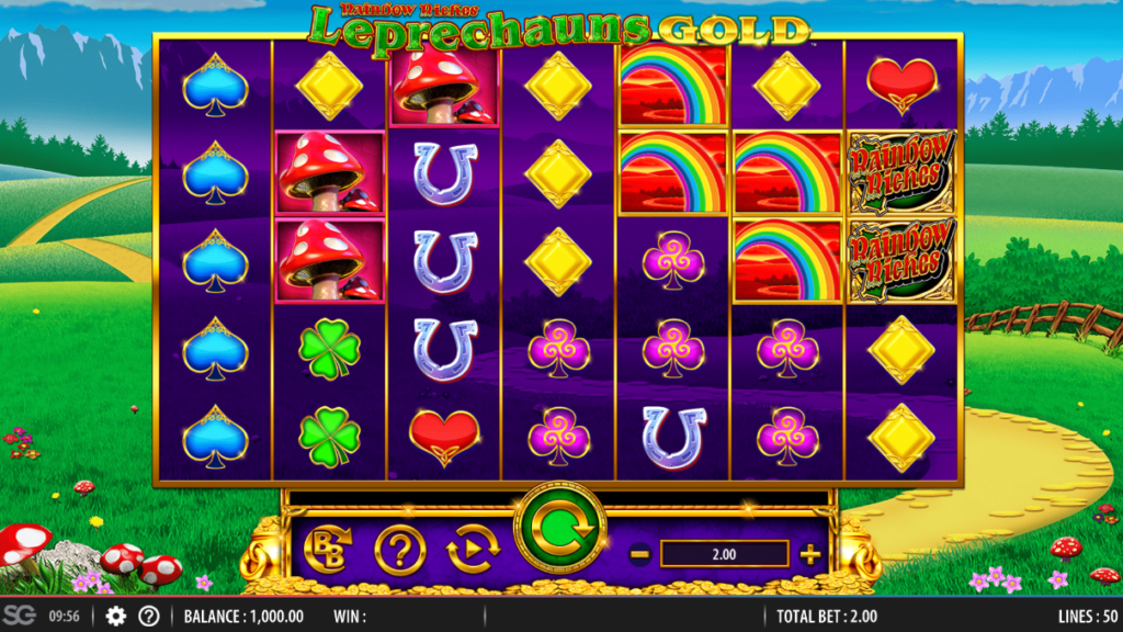 Rainbow Riches Leprechauns Gold Slot